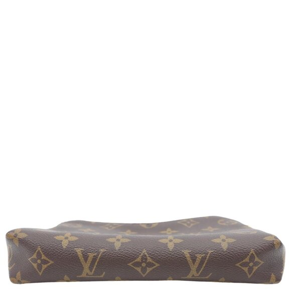 Louis Vuitton  Pallas Monogram Canvas Clutch Crossbody Bag Red - Picture 9 of 12